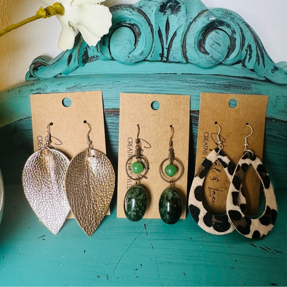 Set of Stylish Earrings